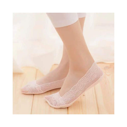 Ship Socks Women s Pure Cotton Lace Short Socks Silicone Anti slip and Anti slip Japanese Large Summer Thin Shallow Mouth Invisible Socks Children