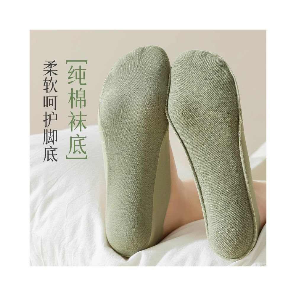 Boat Socks Women s Summer Thin Cotton Bottom Socks Shallow Mouth Short Socks Anti slip and Non falling Heels Ins Trendy Ice Silk Women s Invisible Socks image 4