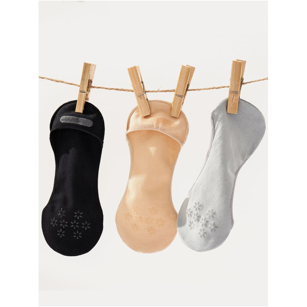 Ship socks women s invisible socks spring and summer shallow mouth silicone anti slip shoes high heels summer women s solid color socks image 100