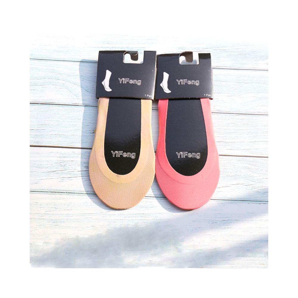 6 pairs of boat socks women s summer shallow mouth ice silk invisible ultra thin breathable non slip low heel bean shoes colorful socks image 11