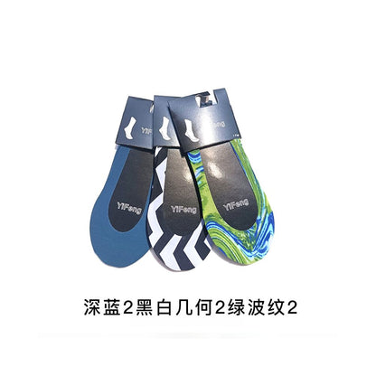 6 pairs of boat socks women s summer shallow mouth ice silk invisible ultra thin breathable non slip low heel bean shoes colorful socks image 22