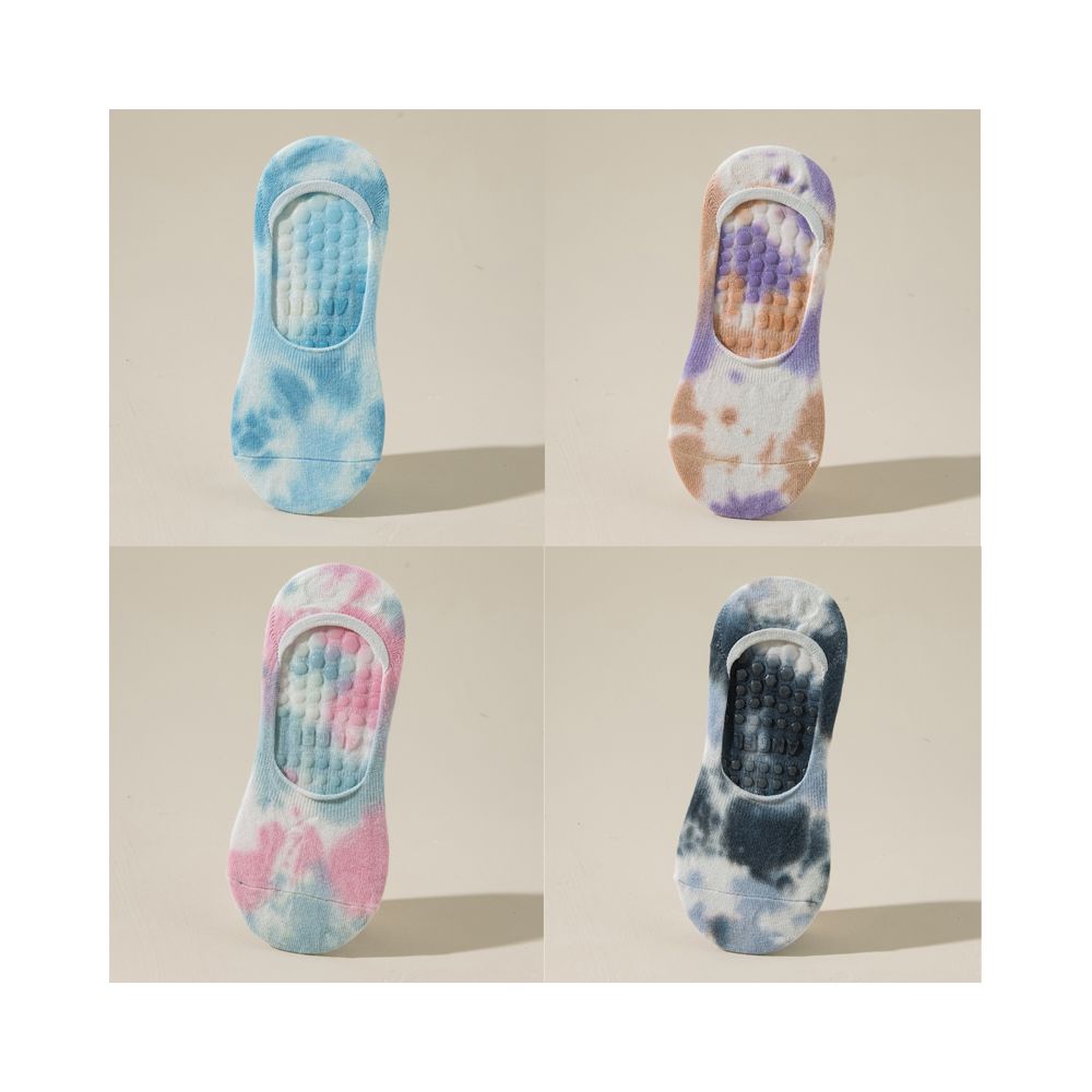 2024 Summer Yoga Socks Invisible Socks Yoga Socks Shallow Mouth Pilates Socks Anti slip Professional Women s Summer Boat Socks image 30