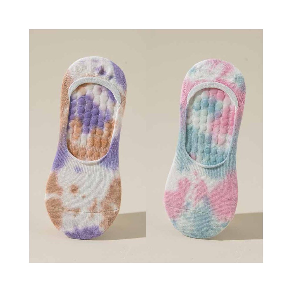 2024 Summer Yoga Socks Invisible Socks Yoga Socks Shallow Mouth Pilates Socks Anti slip Professional Women s Summer Boat Socks image 3