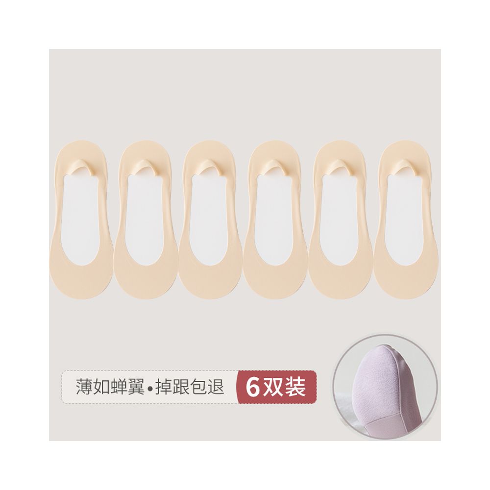 Boat Socks Women s Summer Thin Cotton Bottom Shallow Mouth Invisible Short Socks Silicone Anti slip Non Falling Heels Summer High Heels Socks image 21