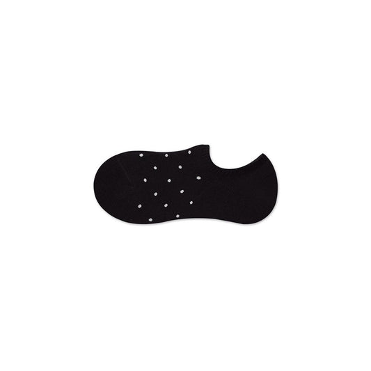 Boat Socks Women s Pure Cotton Summer Thin Anti slip White Non falling Heel Short Socks Invisible Socks Wave Point Anti stripping Shallow Mouth Ankle Socks