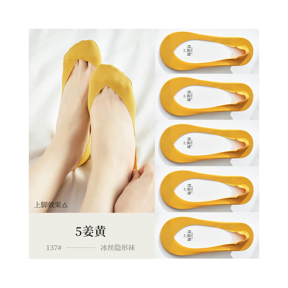 Ice silk cotton bottom boat socks for women anti slip and non falling heels summer thin design ultra shallow mouth low top single shoes high heels invisible socks image 46