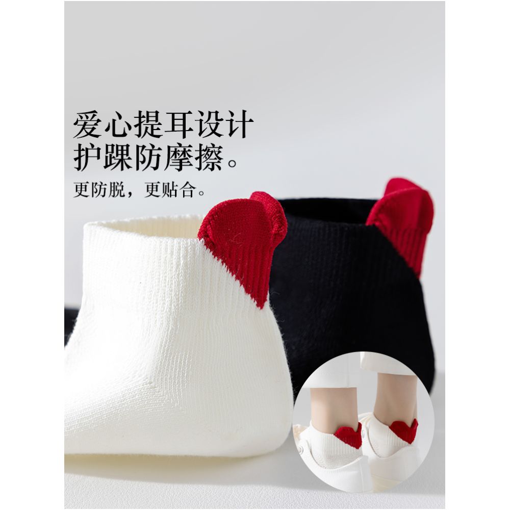 Socks for women boat socks summer mesh thin breathable anti slip no falling off heel shallow mouth boneless invisible socks sweat absorbing short socks for women image 5