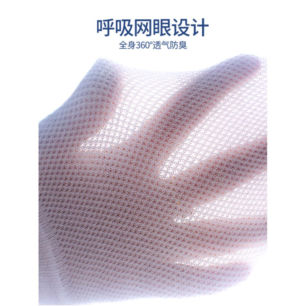 Hengyuan Xiang Five Finger Socks Men s Pure Cotton Odor proof Ship Socks Summer Thin Edition Invisible White Split Toe Socks Men s Mesh image 2
