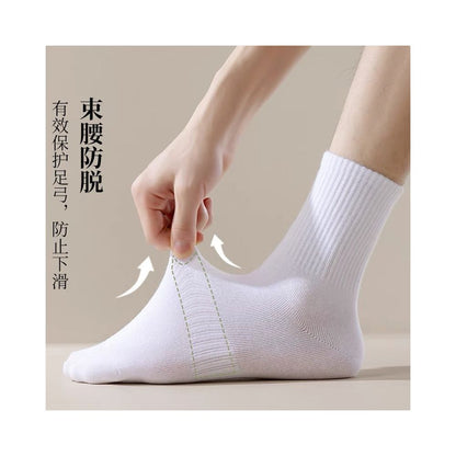 Men s short socks spring and summer style mid tube deodorant sweat absorbent breathable pure cotton boys short tube shallow mouth sports invisible boat socks image 114
