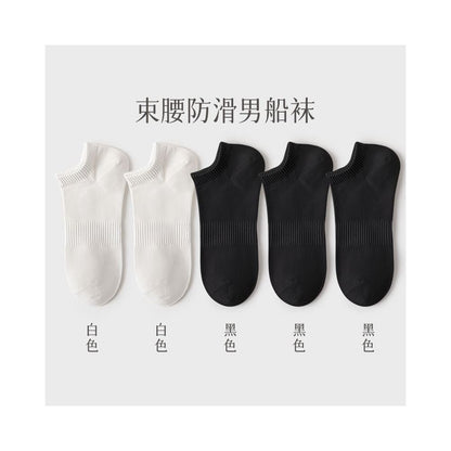 Men s pure cotton socks men s socks deodorizing filter sweat absorbent socks summer thin low cut flats invisible boat socks image 83