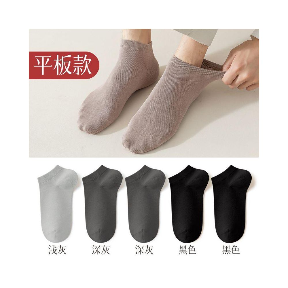 Men s pure cotton socks men s socks deodorizing filter sweat absorbent socks summer thin low cut flats invisible boat socks image 91