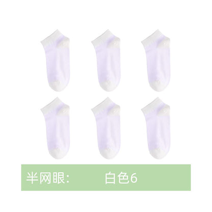 Langsha women s summer thin ankle socks pure cotton low cut invisible socks 2025 new summer black women s socks image 24