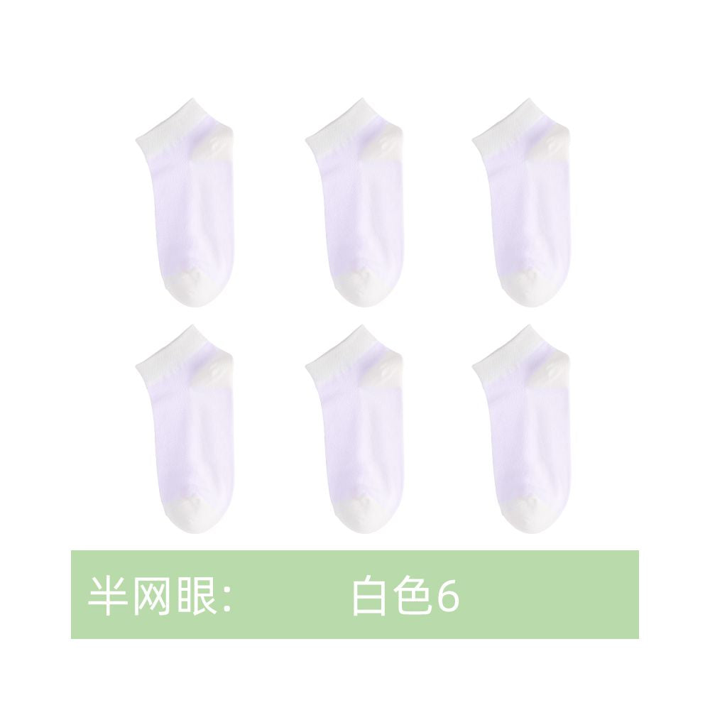 Langsha women s summer thin ankle socks pure cotton low cut invisible socks 2025 new summer black women s socks image 25