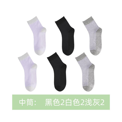 Langsha women s summer thin ankle socks pure cotton low cut invisible socks 2025 new summer black women s socks image 52