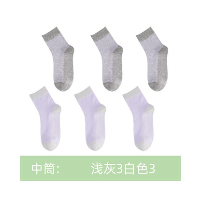 Langsha women s summer thin ankle socks pure cotton low cut invisible socks 2025 new summer black women s socks image 56
